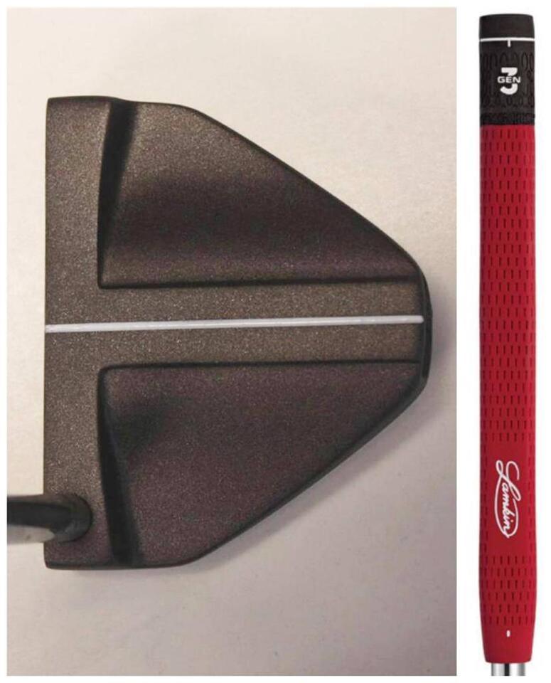 NEW CLASSIC 34&quot; MEN&#39;S INA ZONE PUTTER LAMKIN RED GOLF CLUB PUTTERS - $96.90