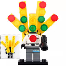 Titan Traffic Light Man Skibidi Toilet Custom Lego Compatible Minifigure Bricks - £4.01 GBP