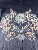 2 XL Harley Davidson Gray T-Shirt Hale&#39;s Mansfield Ohio, - $17.59