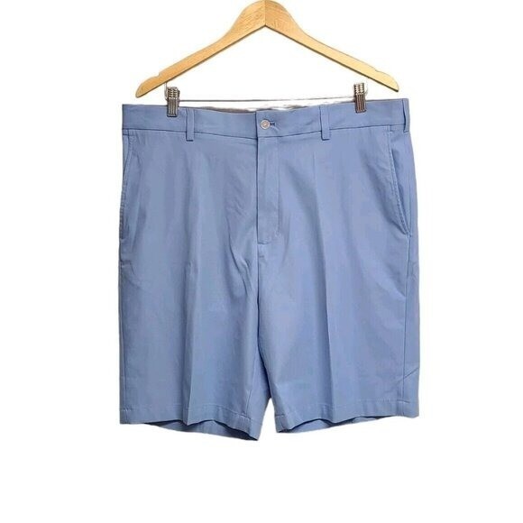 Walter Hagen Golf Shorts Mens 30 Daybreak Blue Perfect 11 Majors Flat Fr… - $11.88