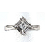    

0.40ct DIAMOND 14k White GOLD Ring - R9410 - $654.50
