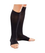 Therafirm Ease Opaque Open Toe Knee Highs, 20-30mmHg (Black) X-Large Short - $800.46 MXN