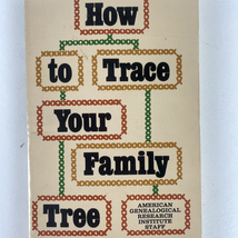 How to Trace Your Family Tree AGRI Staff 1975 Genealogy Guide Dolphin Books - $11.39