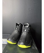 Jordan Drip 23 Toddler Rain Boots Black-Atomic Green Sz 6C - $40.60 CAD