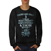 Wellcoda Accountant Types Mens Sweatshirt, Funny Casual Pullover Jumper - £24.11 GBP+