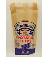 KUEHMANN&#39;S WAXED PAPER POTATO CHIP BAG FROM TOLEDO OH UNUSED Vintage  - $9.74