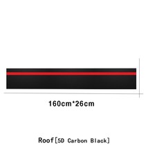 Rbon fiber vinyl car hood bonnet roof rear stripe universal decal stickers for bmw ford thumb200