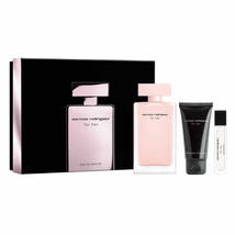 Narciso Rodriguez per lei Eau De Perfume Spray Set 100 ml 3 Pezzi - £151.87 GBP