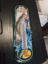 A Fishing Tradition Bass Pro Shops Tin Thermometer - 17&quot;x 5.5&quot; - £18.85 GBP