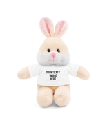 Personalized Stuffed Toy with T-Shirt Printed Christmas Gift - £22.95 GBP