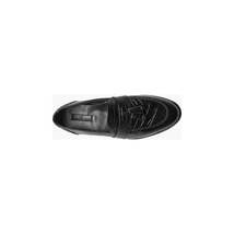 Stacy Adams Santana II Moc Toe Tassel Slip On Shoes Animal Print Black 25574-001 image 5
