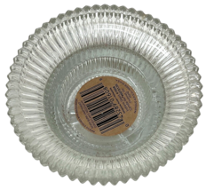 Candle-Lite Indiana Glass Reversable Ribbed Pillar/Taper Candle Holder  #1608 image 9