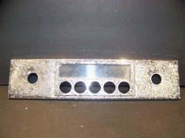 1960 PLYMOUTH RADIO FACEPLATE OEM #13C563195 SPORT SUBURBAN FURY SAVOY - $67.48