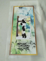 Singapore 2012 giant pandas $10 collector&#39;s sheet MNH - £12.04 GBP