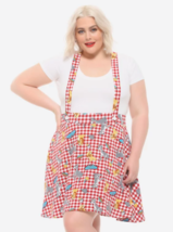 Disney Lady and the Tramp Checkered Suspender Skirt Plus Size 1 AKA XL, ... - $39.99