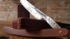 Vintage Straight Razor - &quot;KOLIBRI&quot; - Boxed Rare Cut Throat Shave Razor - FRANCE - £41.70 GBP