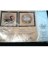 The Creative Circle 1128 Ivory Swan W/ Babies Pond Stamped Embroidery Ki... - $17.83 CAD