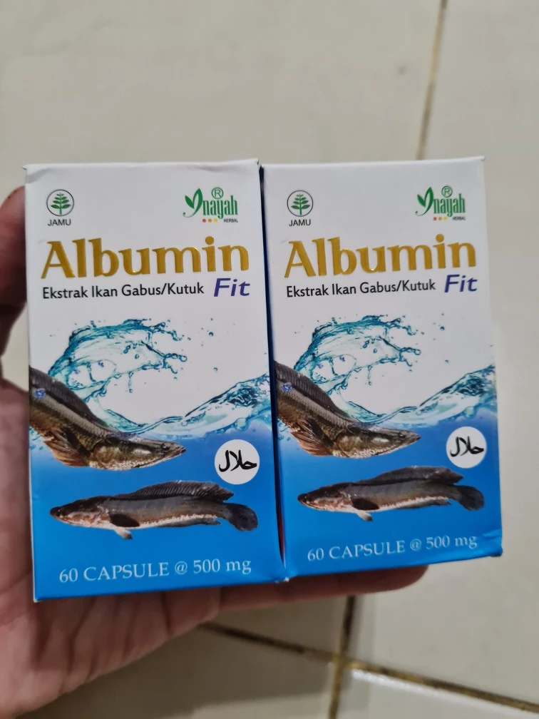 20 Boxes Herbal PRO ALBUMIN - Snakehead Fish Extract Capsules for wound ... - $150.00