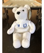 Peyton Manning Salvinos Bammers 9&quot; Bean Bag Plush Bear Indianapolis Colt... - $232.66 MXN