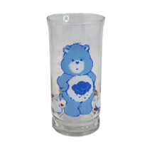 VINTAGE 1983 CARE BEARS BLUE GRUMPY BEAR PIZZA HUT DRINKING CUP 16oz - £11.51 GBP