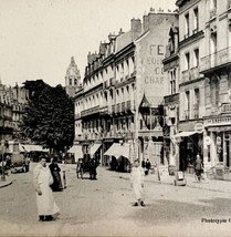Hotel Du Chateau Porte-Cote Street Downtown Blois France 1910s Postcard PCBG12B - £15.61 GBP