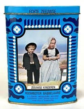 RARE FIND Vintage Dutch Holland Zeeuwse Roomboter Babbelaars Sweet Tin -... - $14.01
