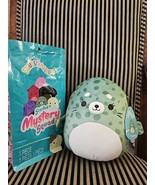 Squishmallows Sealife Mystery Chutney the Green Spotted Seal 8&quot; NWT SCEN... - $361.76 MXN