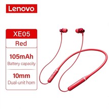 Original LENOVO XE05 Neck-type Bluetooth Headset Sports Waterproof Long ... - $36.61