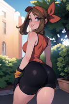 Lewd Anime Trainer Girl - May - 4 x 6 Inches Art Print Photograph - $9.99