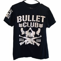AEW NJPW Bullet Club T-Shirt Young Bucks The Elite Size S (24 3/4&quot; x 17.5&quot;) - £14.85 GBP