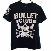 AEW NJPW Bullet Club T-Shirt Young Bucks The Elite Size S (24 3/4&quot; x 17.5&quot;) - £15.01 GBP