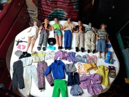 Ken dolls 6 vintage with clothes and accessories, l Totsy girl - $75.00