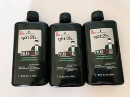 GOT2B Phenomenal MENS Thickening Shampoo  16.9 oz Schwarzkopf 3 New Bottles - £37.53 GBP