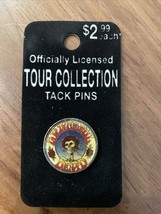 Grateful Dead Officially Licensed Tour Collection Tack Pin 1” Classic Rock Dead - £3.31 GBP