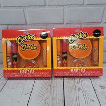 Cheetos Chester Cheetah Beauty Set Compact, Lip Gloss, Balm Gift Set, Lo... - $14.24