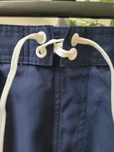 Nike Men&#39;s Blue 100% Polyester Pull On Swim Trunk Logo Print Shorts Size... - £39.11 GBP