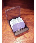 Rolodex Petite S310C Small Card File Organizer, with alphabetic dividers... - $9.95