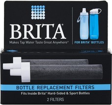 Brita Bottle Replacement Filters 2-Pack - BB06 - Make Tap Water Taste Great - $6.00