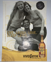 2002 Magazine Print Ad Jose Cuervo Especial Tequila Live Laugh Love Slee... - $4.94