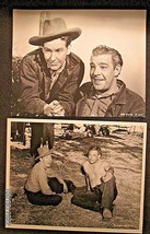 Lon Chaney Jr. (Of Mice And Men) Rare Orig,Vintage Photo Lot (Classic Chaney) - £233.92 GBP