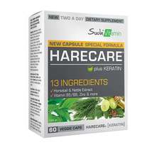 Vitamin Harecare Plus Keratin 60 Capsules in Water - £17.06 GBP