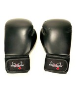 Black Boxing Gloves Century I Love Kickboxing 12 oz Adult rarely used - $193.67 MXN