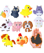 Refrigerator Magnets for Kids, Cute Farm Animals Fridge Magnet for Toddl... - £10.42 GBP