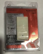 Leggrand Pass &amp; Seymour RW600ULACCV4 Wall Occupancy Sensor Two Wire 0-60... - $19.59