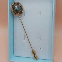 Faux Opal Goldtone  Stick Pin - £11.27 GBP