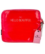 Happy Jackson Tablet Case Red Hello Beautiful Shiny Vinyl Padded Pink In... - £20.52 GBP