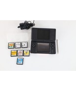 Nintendo DS Lite Video Game System 7 Games Car Charger Mario Kart Guitar... - $2,733.05 MXN