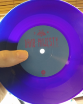 Drab Majesty The Heiress 7&quot; Vinyl Record Post-Punk Limited Edition Purple Blue - £186.89 GBP