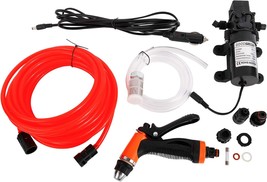 Petierweit Car Cleaning Wash Pump Dc 12V 100W 145 Psi High Pressure Portable - £31.56 GBP