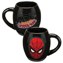 The Amazing Spider-Man Art Images 18 oz. Ceramic Oval Coffee Mug NEW UNUSED - £7.80 GBP